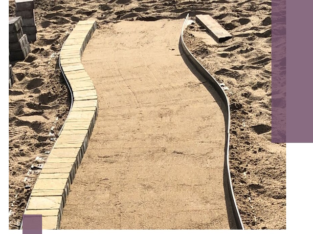 Металлические бордюры для тротуаров в Угличе — прочные и долговечные