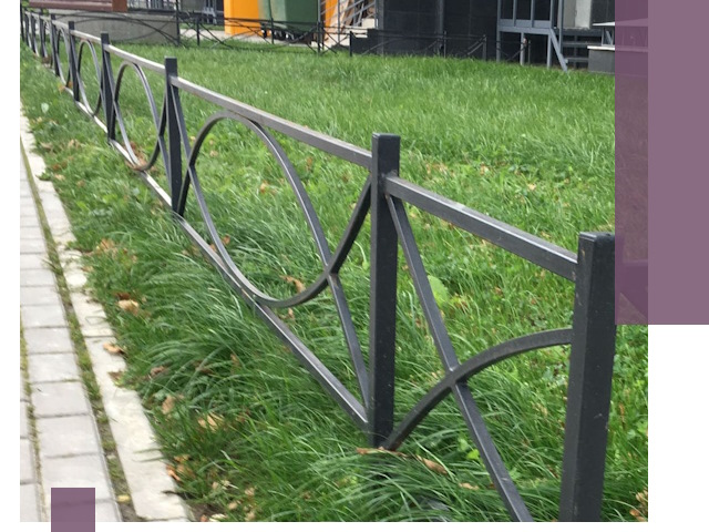 Газонные ограждения из металла в Угличе — монтаж и продажа