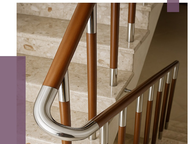 Монтаж поручней в Угличе от 9899 руб. монтаж под ключ | ПРОЛЁТ-Глч