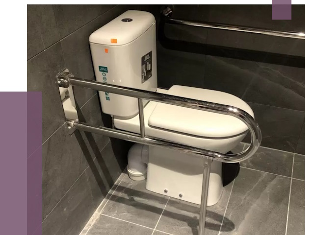 Поручни для санузлов в Угличе от 4376 руб. | ПРОЛЁТ-Глч