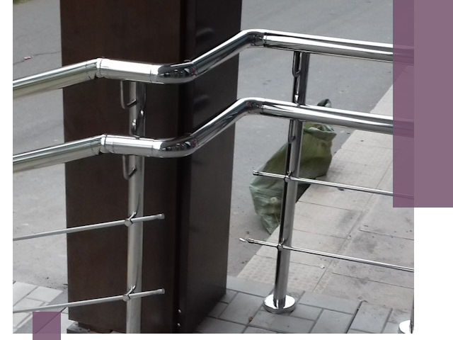 Монтаж поручней из нержавеющей стали в Угличе качественно и быстро